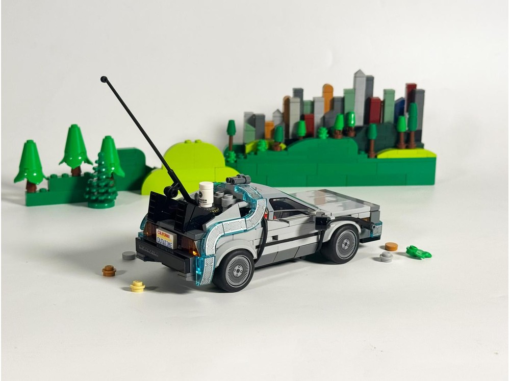 LEGO MOC-250901 THE TIme Machine Version 2 by IBrickedItUp ...