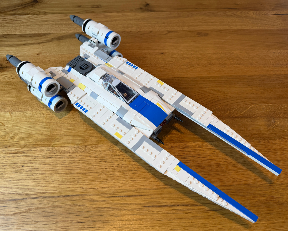 LEGO MOC-250967 Bigger U Wing & Rebel Troop Cart (2x 75399 Alternate ...