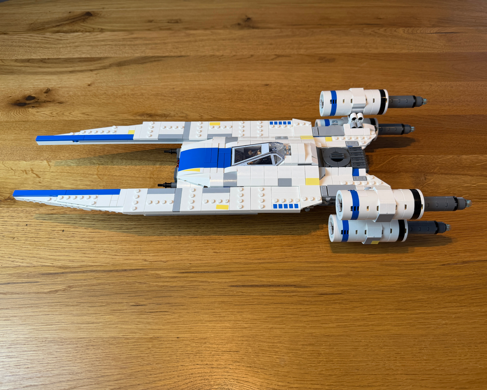 LEGO MOC-250967 Bigger U Wing & Rebel Troop Cart (2x 75399 Alternate ...
