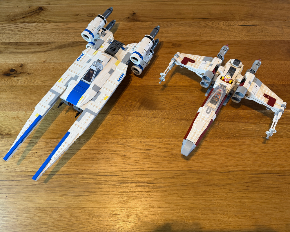 LEGO MOC-250967 Bigger UT-60D Starfighter & Rebel Troop Cart (2x