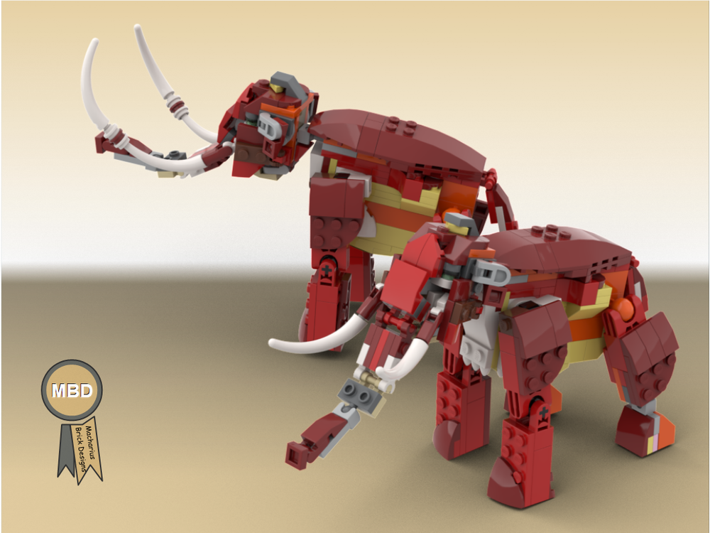 LEGO MOC-250969 Fierce Mammoth, 31379 Alternate Build by Macharius