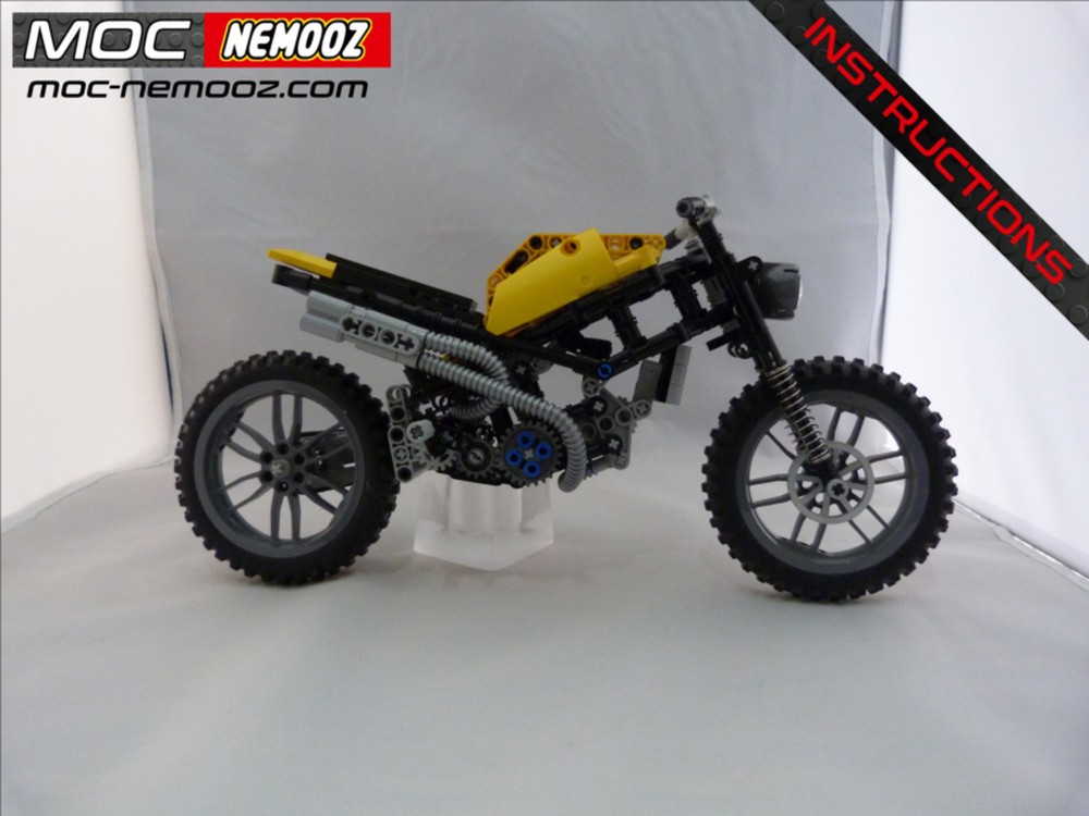 Lego Moc Ducati Scrambler By Moc Nemooz Rebrickable Build With Lego
