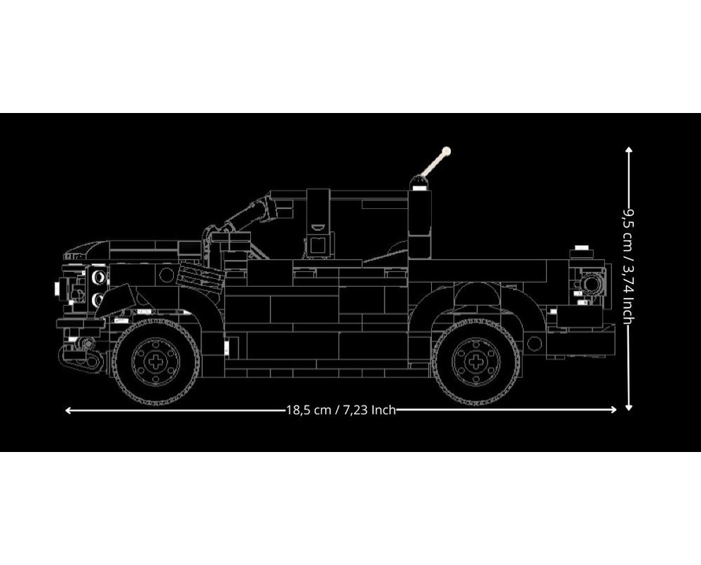 LEGO MOC-250970 Ford Ranger Raptor (76924) by MosayBricks | Rebrickable ...