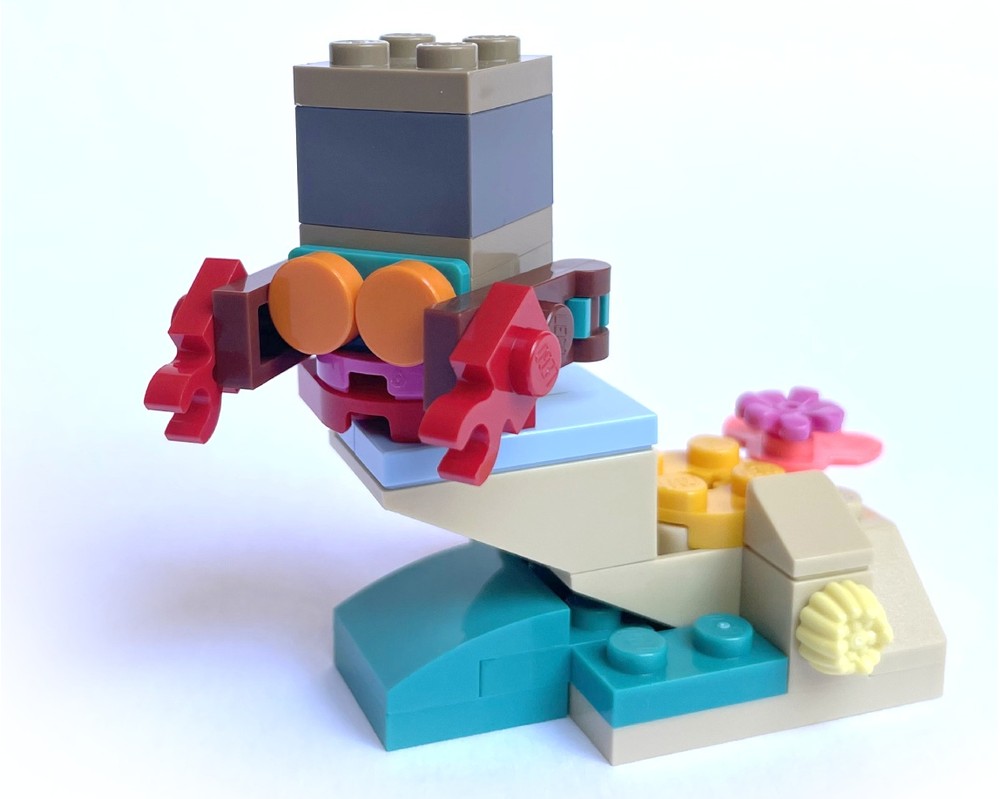 おにぎりコンボ LEGO MOC-250998 Horsea, Omanyte and Reshiram - 31385 Alt Build by