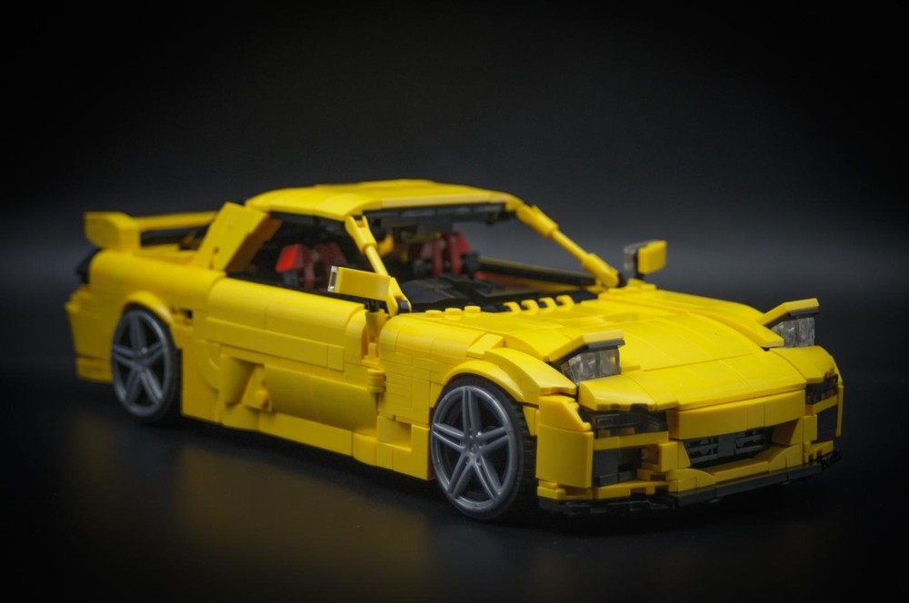 LEGO MOC-251005 Mazda FD RX7 by Bens Lego Cars | Rebrickable - Build ...