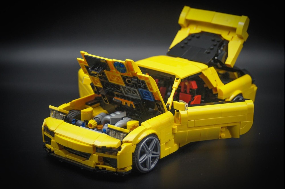 LEGO MOC-251005 Mazda FD RX7 by Bens Lego Cars | Rebrickable - Build ...