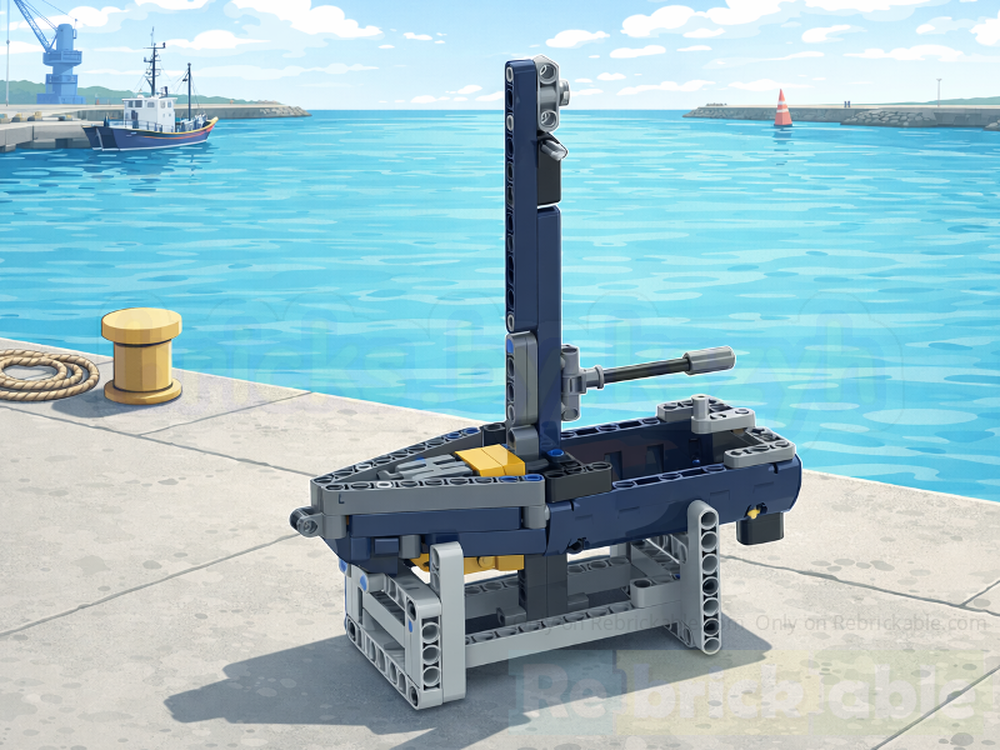 LEGO MOC-251015 Sailing Yacht (42147 Dump Truck Alternate) by kszyh ...