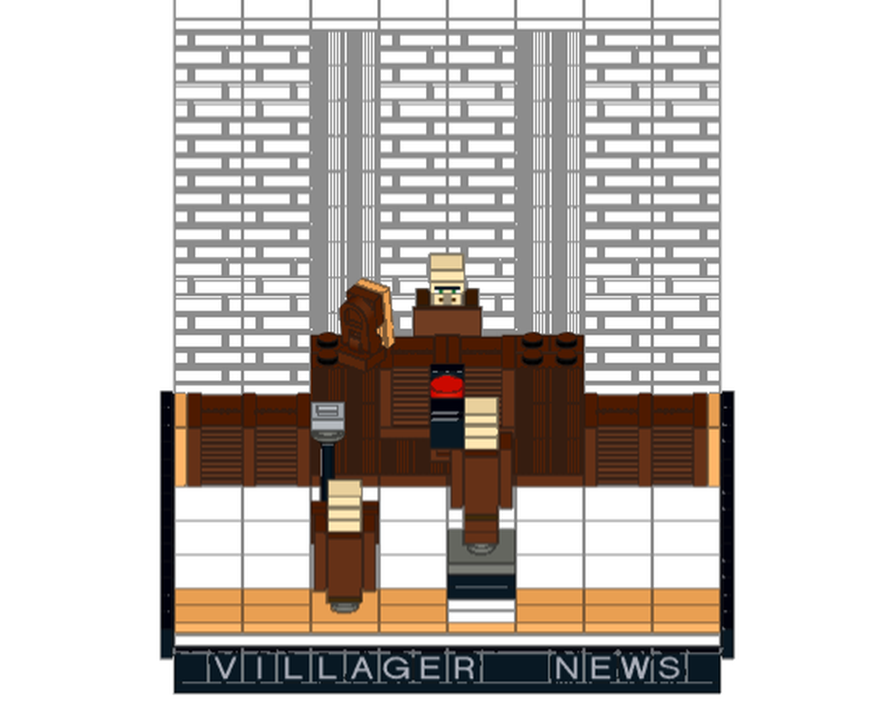 LEGO MOC-251037 Villager News studio diorama by Testificate_Man ...