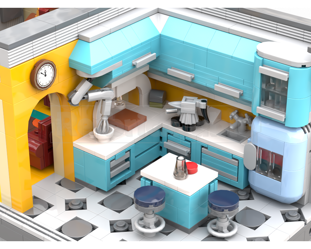 LEGO MOC-251047 MOC - MOC - Fallout 4 - Vault 81 Living Room and ...