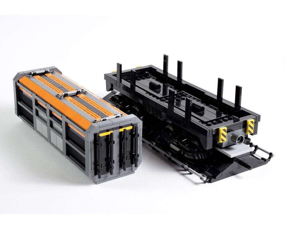 LEGO MOC-251115 Satisfactory Freight Car by aido_k | Rebrickable ...