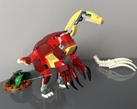 31379 Therizinosaurus cheloniformis (minifig scale)