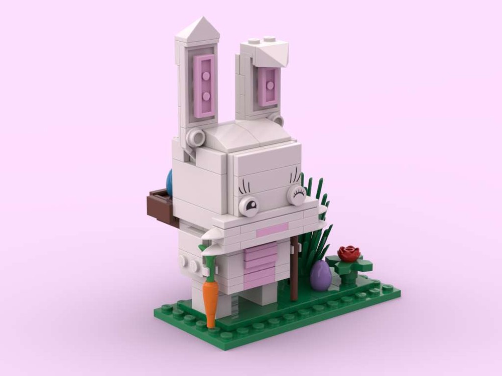 LEGO MOC-251213 Brick-built Easter Bunny by Hectocron | Rebrickable ...