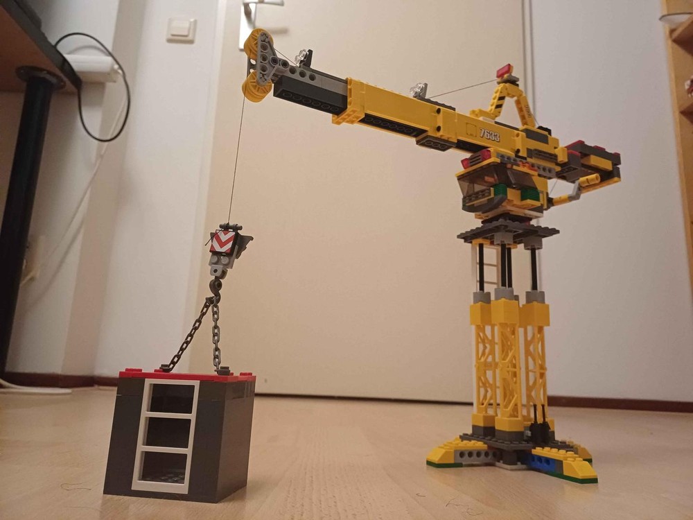 LEGO MOC-251220 Construction Crane by Gymlead11b | Rebrickable - Build ...