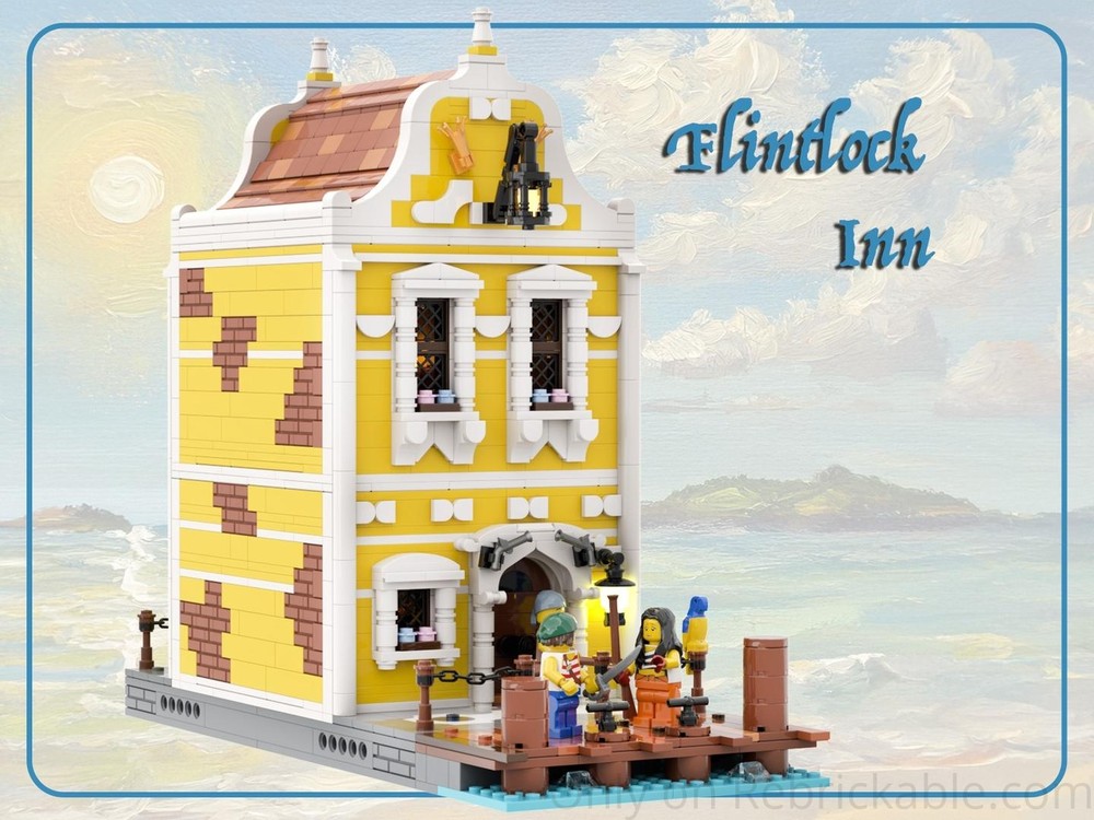 LEGO MOC-251239 Flintlock Inn - Seafarer's Bay by Mikey_Brickalloti ...