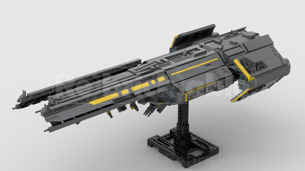 LEGO MOC-251268 Helldiver 2 Super Destroyer - Desk Size by