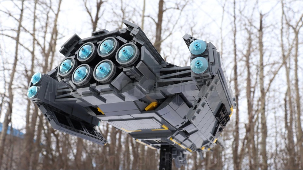 LEGO MOC-251268 Helldiver 2 Super Destroyer - Desk Size by