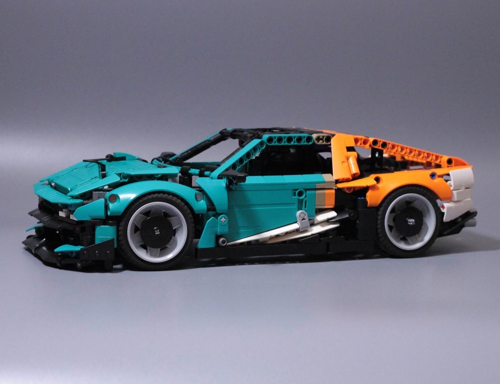 LEGO MOC-251276 Hyundai N Vision 74 by GearsofGloom | Rebrickable