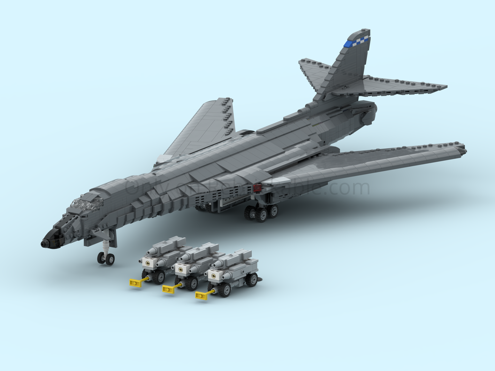 LEGO MOC-251343 Rockwell B-1B Lancer by BespokeLegoDesigns