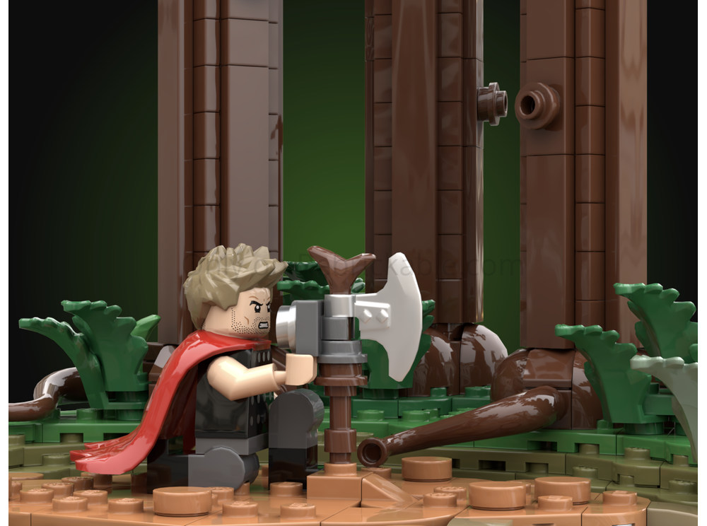 LEGO MOC Avengers : Doomsday - Thor Returns Diorama by raguidel ...