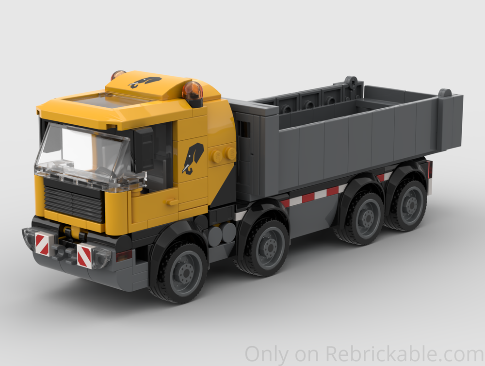 LEGO MOC-251393 Construction Dump Truck by DailyWeeklyBuilds ...