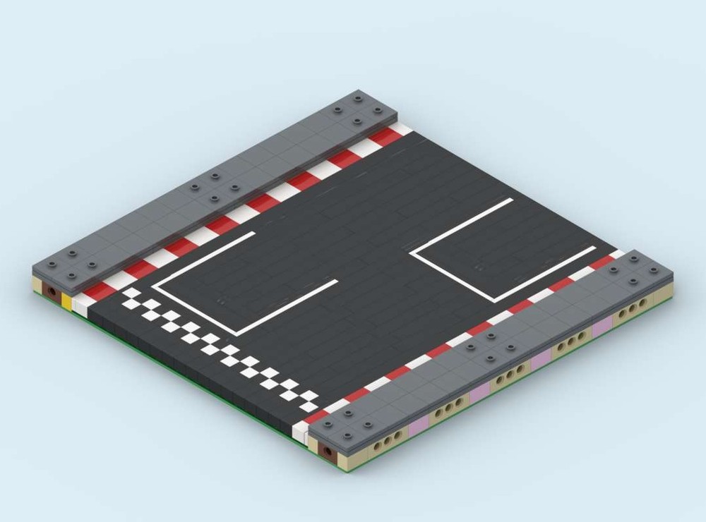LEGO MOC-251396 MILS Racetrack Finish Line V1 by Bricktopolis ...
