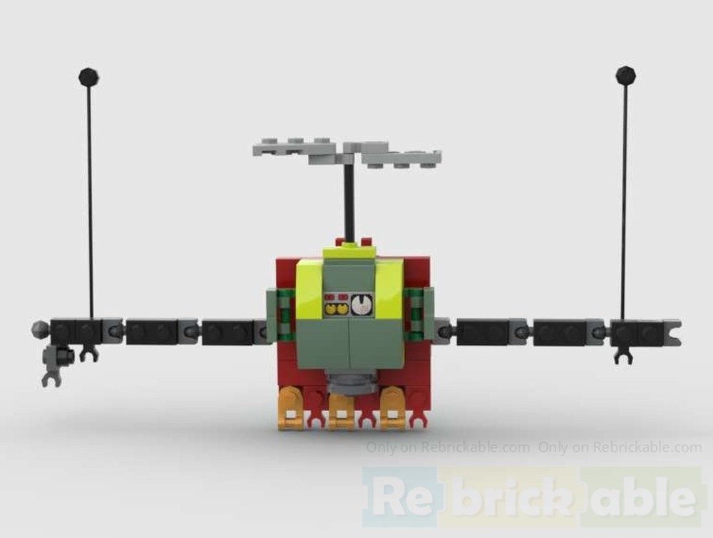 LEGO MOC-251480 King K. Rool's Propellerpack by FLDragon1 | Rebrickable ...