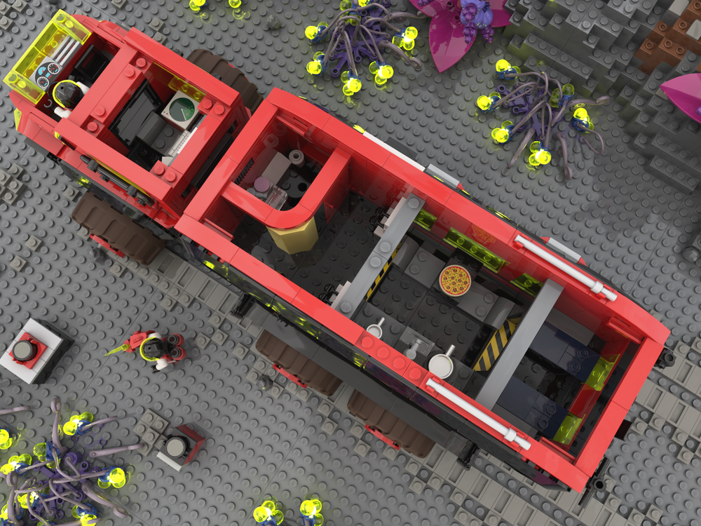 LEGO MOC-251481 M:Tron Mobile Base by Thomus_Bean | Rebrickable - Build ...