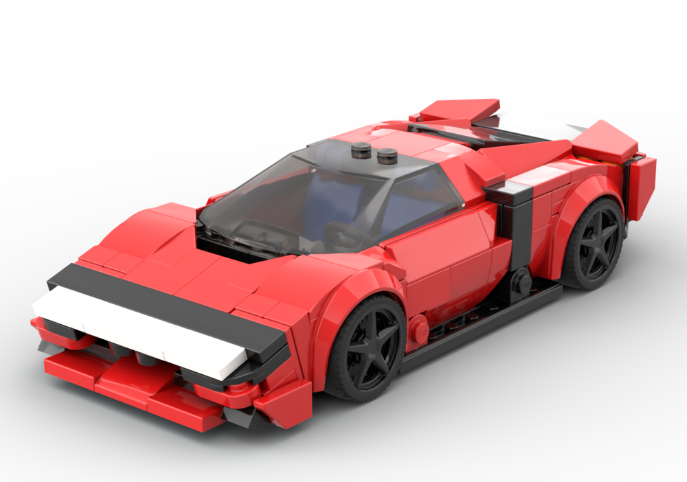 LEGO MOC-251492 FERRARl 849 Testarossa by Kaulenon | Rebrickable ...