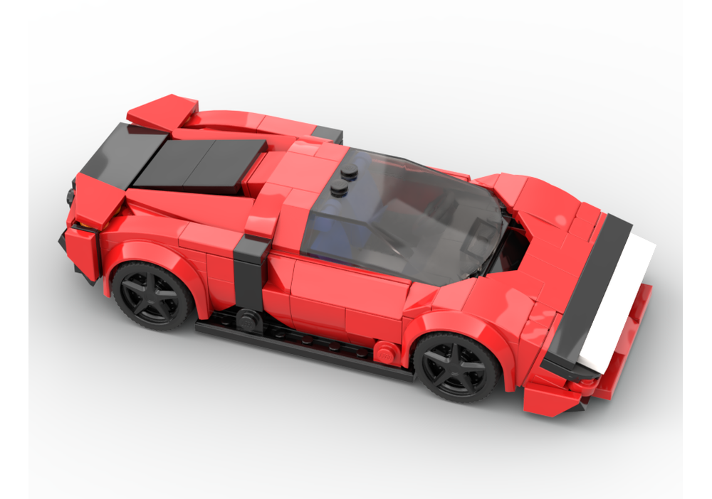 LEGO MOC-251492 FERRARl 849 Testarossa by Kaulenon | Rebrickable ...