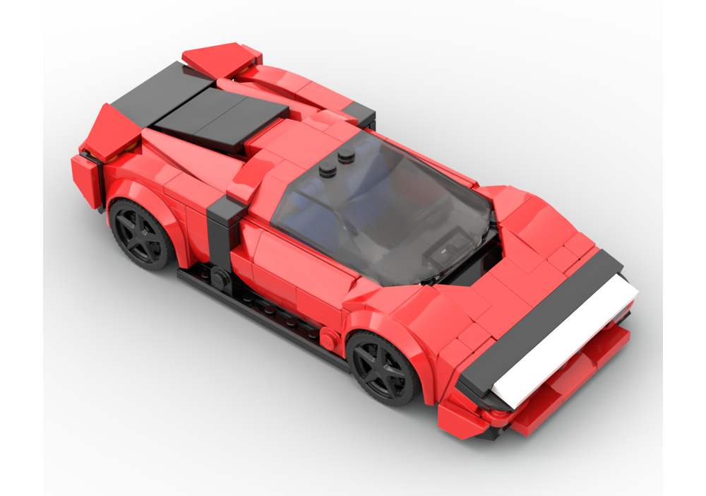 LEGO MOC-251492 FERRARl 849 Testarossa by Kaulenon | Rebrickable ...