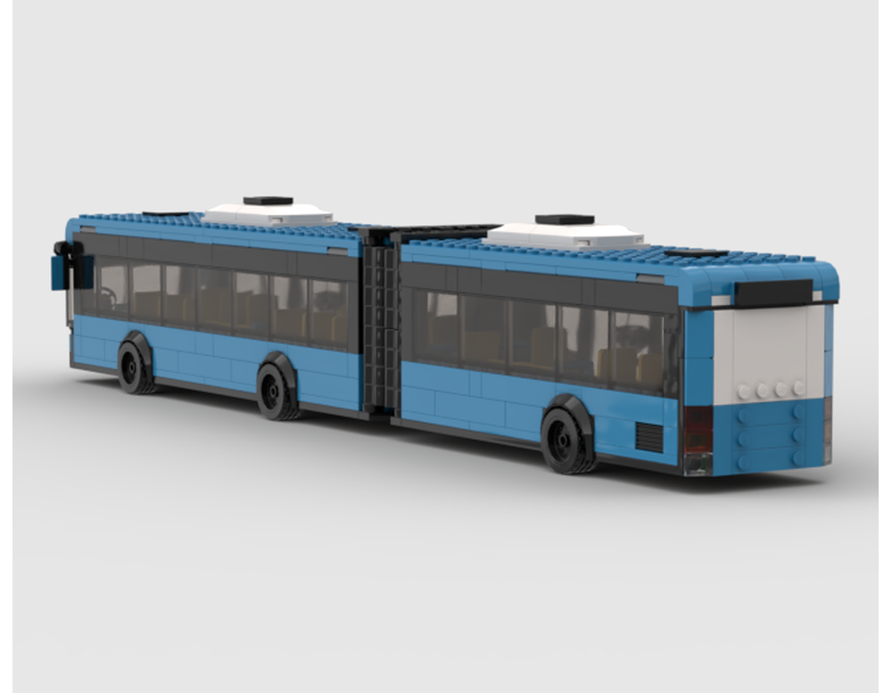 LEGO MOC-251529 Articulating Transit Bus by JDPBuilds | Rebrickable ...