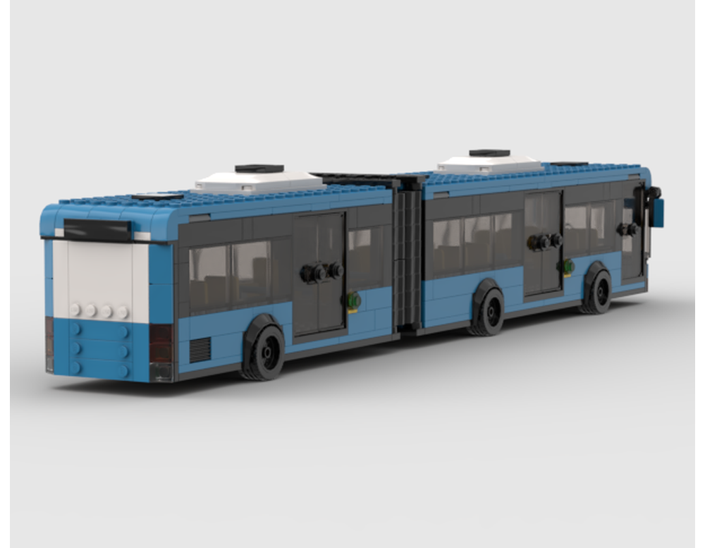 LEGO MOC-251529 Articulating Transit Bus by JDPBuilds | Rebrickable ...