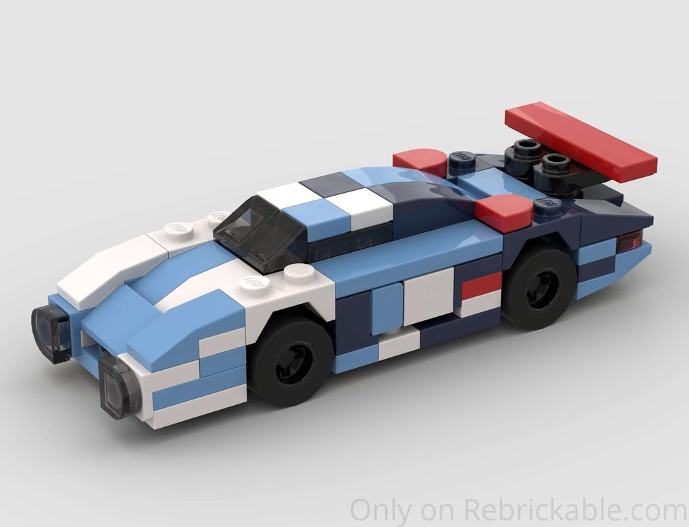 LEGO MOC-251568 Nissan R390 (1998) GT1 Racing Car - Half Speed ...