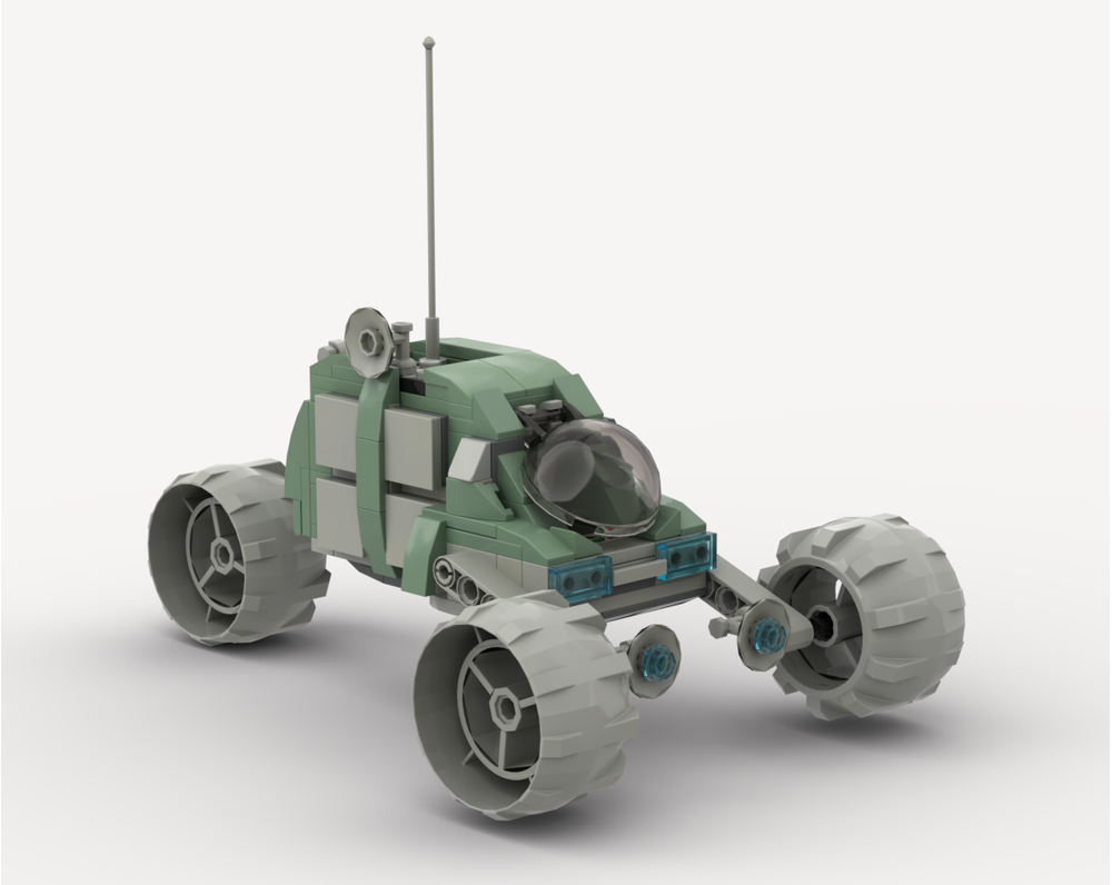 LEGO MOC-251644 T3 Trike Cargo Rover by MMBricks9 | Rebrickable - Build ...