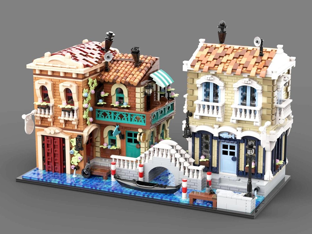 LEGO MOC-251646 Little Venice by PeetersKevin | Rebrickable