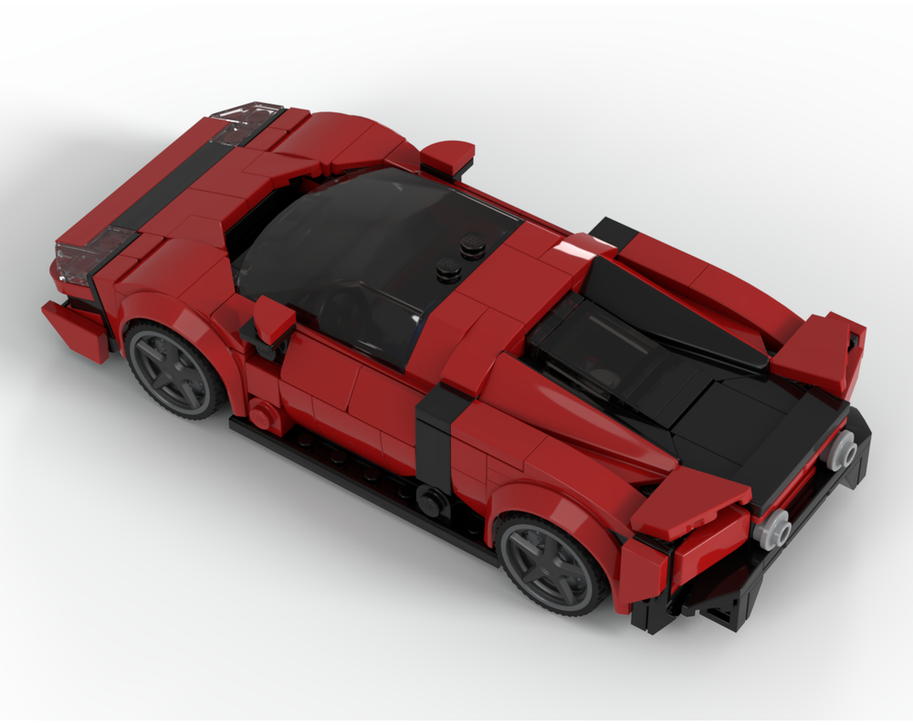 LEGO MOC-251663 F 849 Testarossa 8wide MOD by Linse | Rebrickable ...