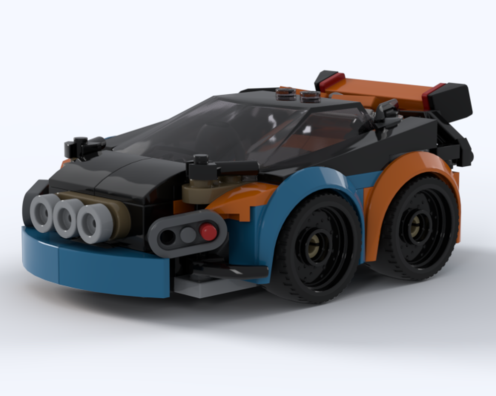 LEGO MOC-251674 mini rally car. by full octane oliverz | Rebrickable ...
