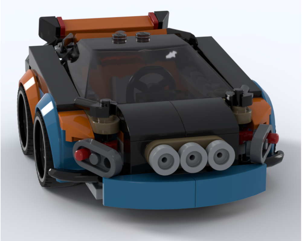 LEGO MOC-251674 mini rally car. by full octane oliverz | Rebrickable ...