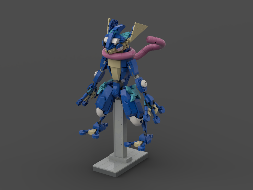 LEGO MOC-251737 Greninja/ゲッコウガ by vaiohalcas | Rebrickable