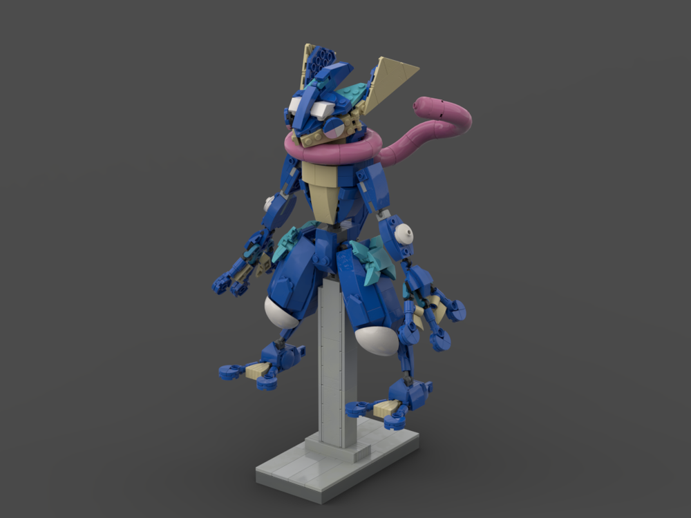 kkkkk@クラノニ改　 LEGO MOC-251737 Greninja/ゲッコウガ by vaiohalcas | Rebrickable