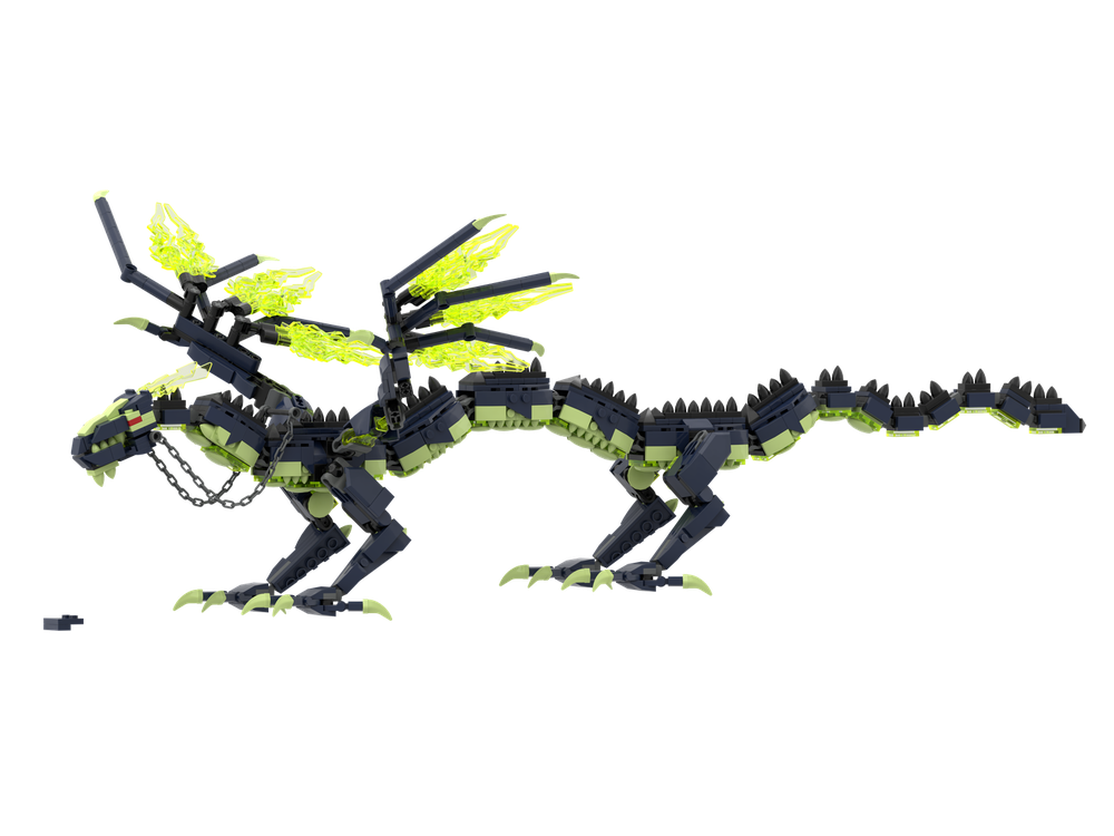LEGO MOC-251743 Morro's Ghost Dragon by fishysalmon02
