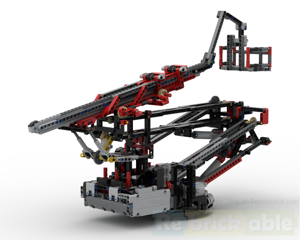 LEGO MOC-251747 Mobile Articulated Boom Lift 3.0 (42082 Alternate) by ...