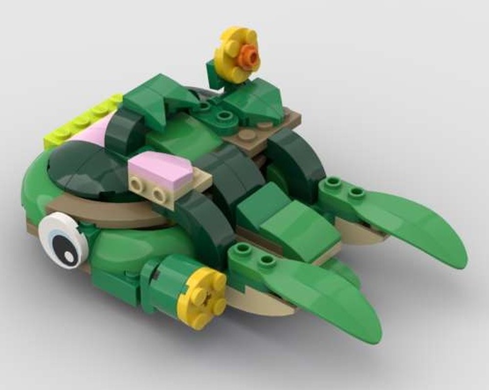 LEGO MOC-251754 Turtle Falcon by Johandxx | Rebrickable - Build with LEGO