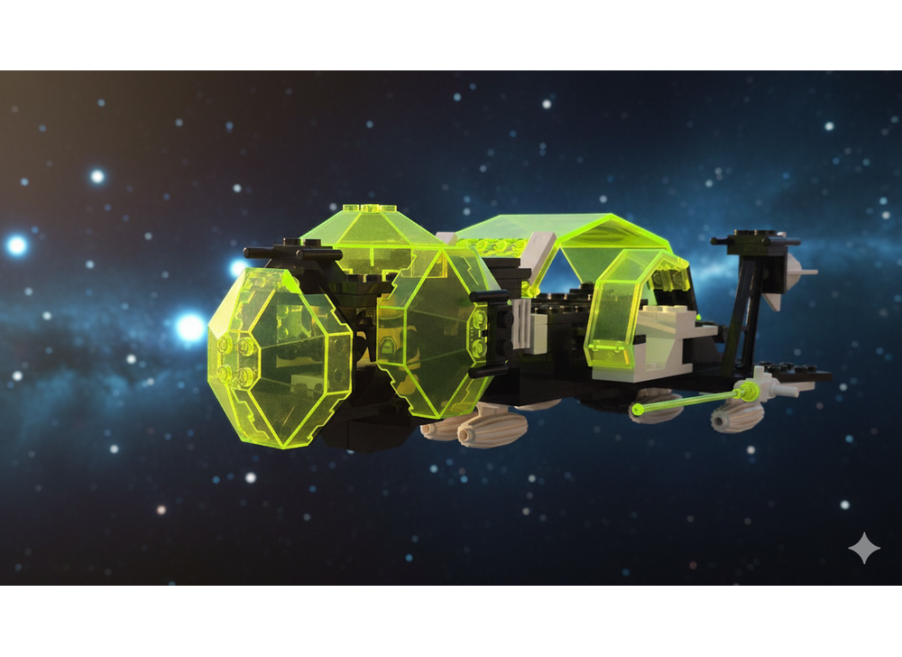 LEGO MOC-251851 (6981) Blacktron Spatial Intruder by Sincress