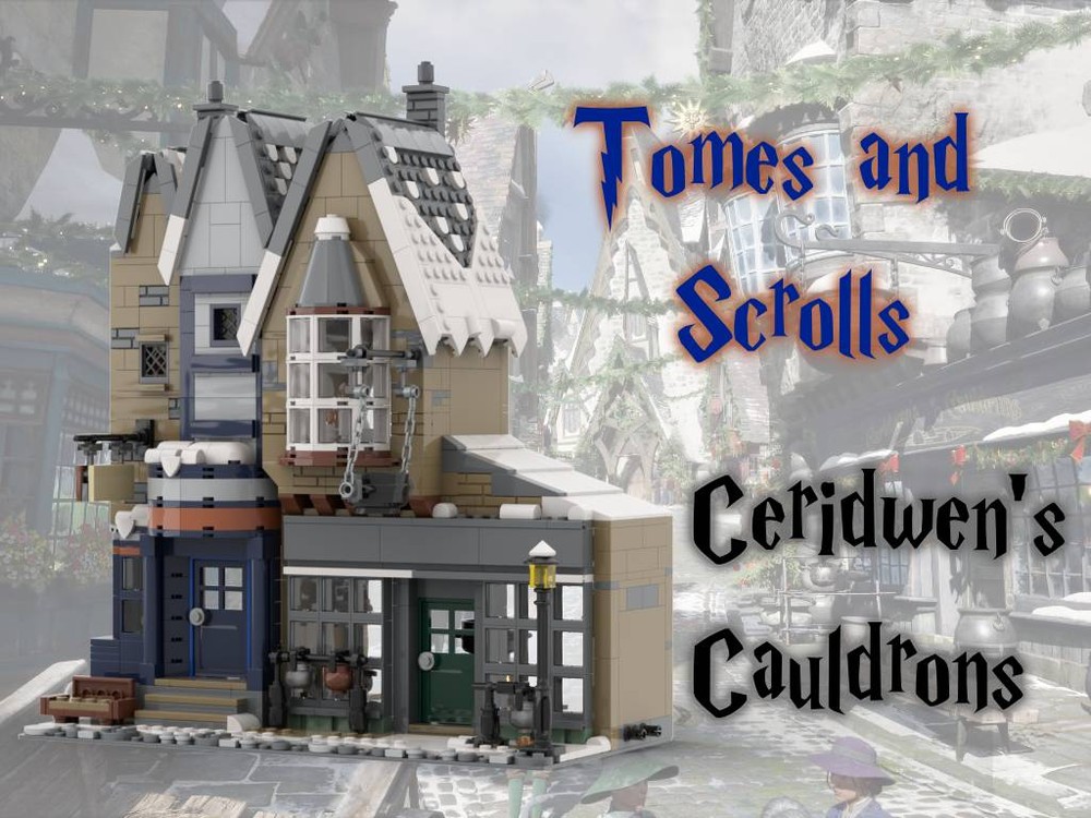 LEGO MOC-251916 Hogsmeade Village: Tomes and Scrolls & Ceridwen's ...