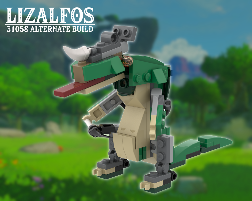LEGO MOC-251939 Lizalfos - 31058 Alternate Build by Justzilla ...