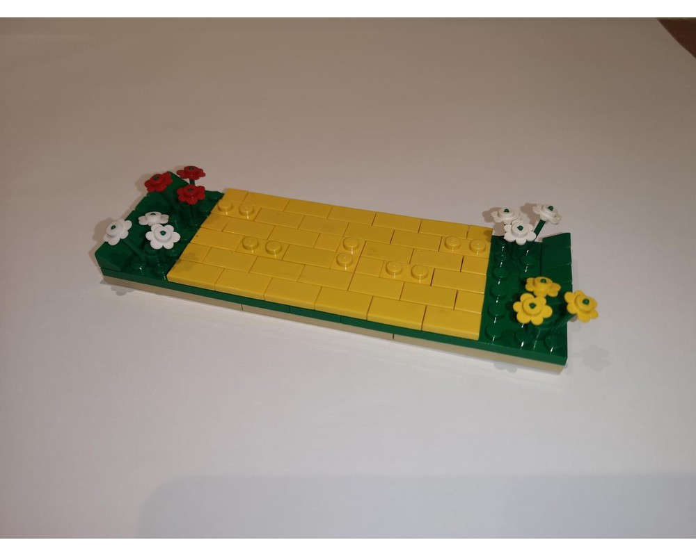 Lego Moc Yellow Brick Road Display By Jamieb100 Rebrickable Build With Lego