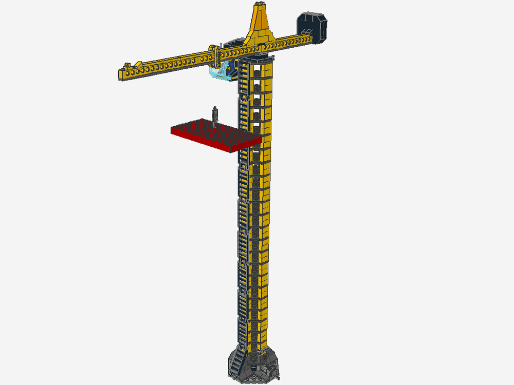 LEGO MOC Tower Crane by Antarctica