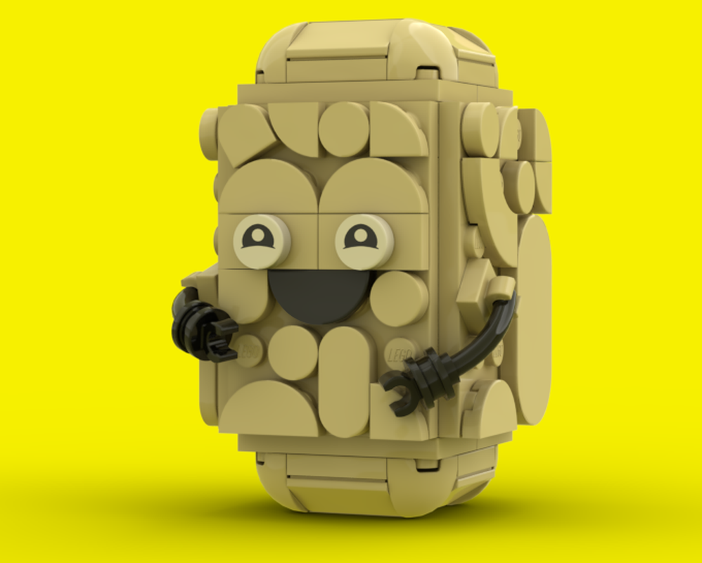LEGO MOC-252071 happy potato by micahweber2011 | Rebrickable - Build ...