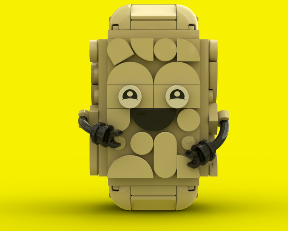 LEGO MOC-252071 happy potato by micahweber2011 | Rebrickable - Build ...